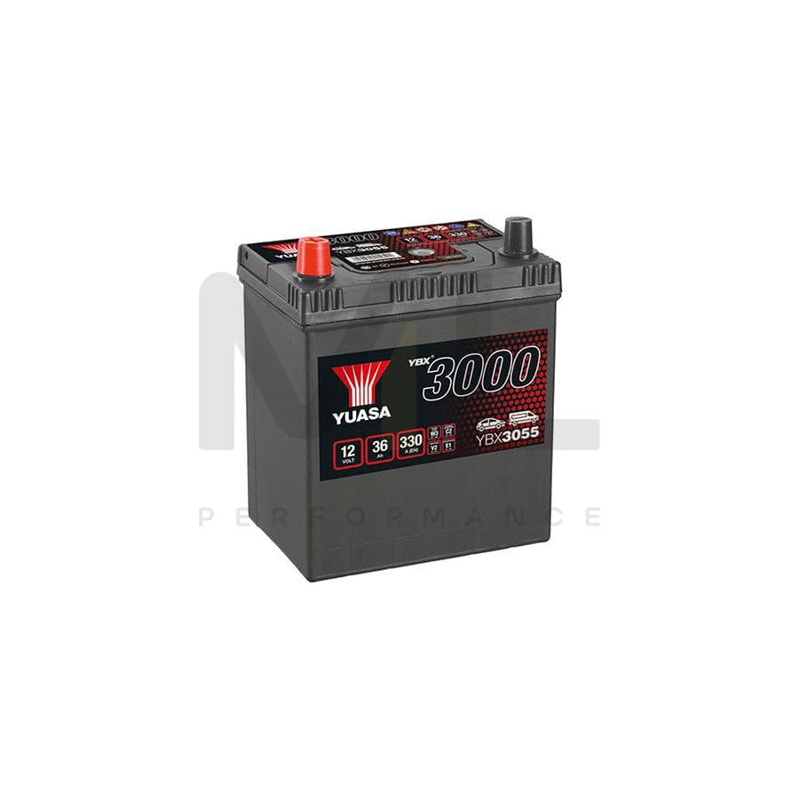 Yuasa YBX3055 12v 36Ah SMF Battery | ML Performance UK Car Parts