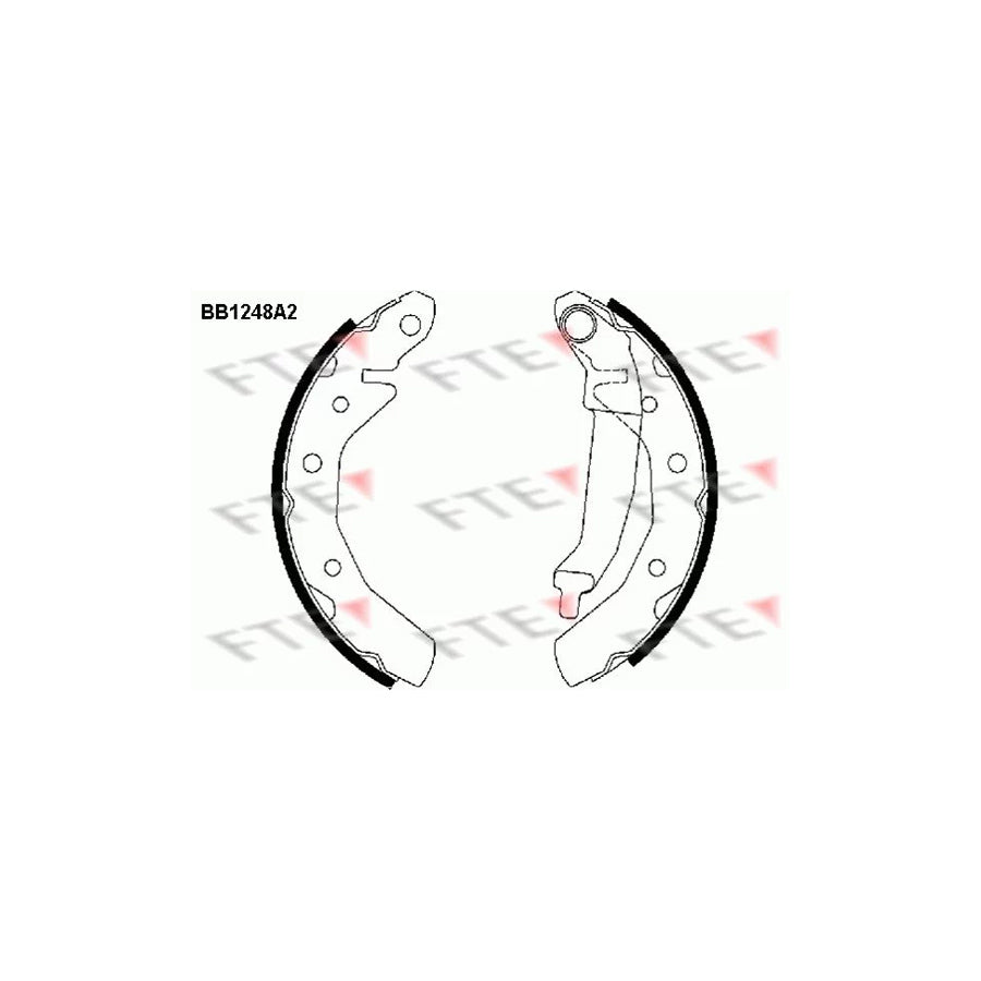 Fte 9100051 Brake Shoe Set | ML Performance UK Car Parts