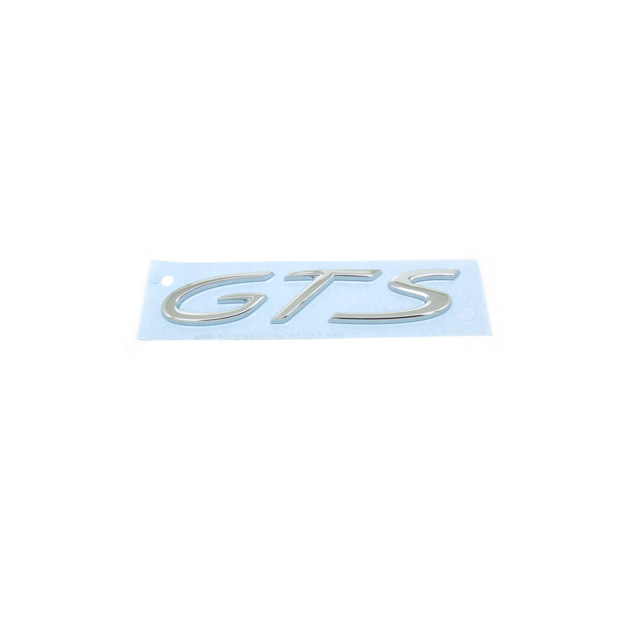 Genuine Porsche Gts - Polished Chrome Rear Badge For Porsche 958 Cayenne Mkiii | ML Performance UK Car Parts