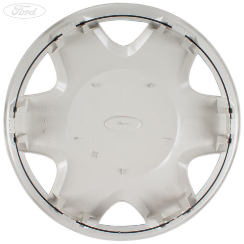 GENUINE FORD 1105754 FIESTA MK5 MK6 13" WHEEL TRIM HUB CAP SILVER SINGLE | ML Performance UK