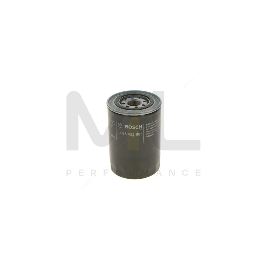 BOSCH Oil Filter 0986452063 [ P 2063 ] | ML Car Parts UK | ML Performance