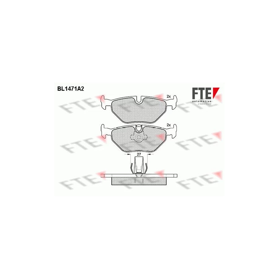 Fte 9010199 Brake Pad Set | ML Performance UK Car Parts