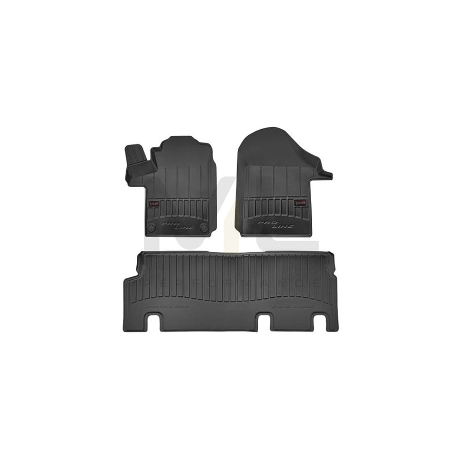 FROGUM Tailored 3D408609 Floor mat set Elastomer, Front and Rear, Quantity: 3, Black | ML Performance Car Parts