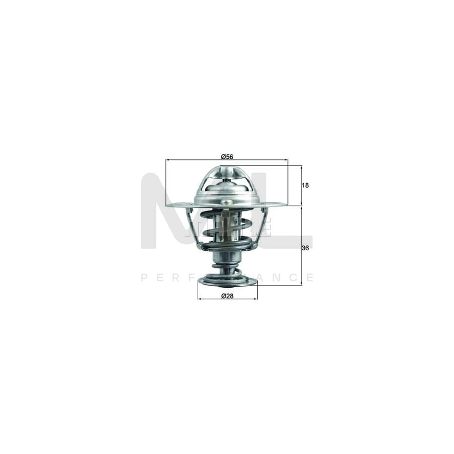 MAHLE ORIGINAL TX 199 88D Engine thermostat Opening Temperature: 88��C, with seal | ML Performance Car Parts