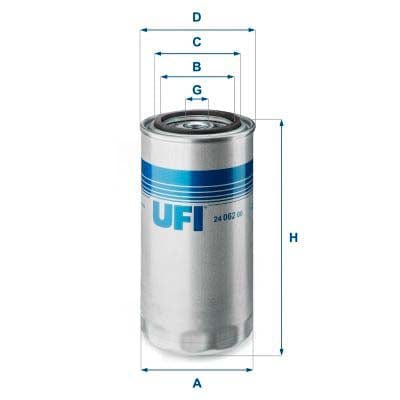 UFI 24.062.00 Fuel Filter