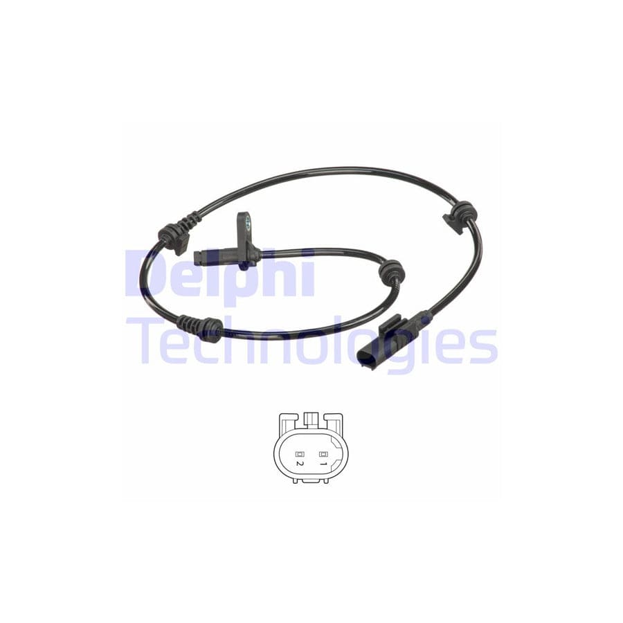 Delphi Ss20552 Abs Sensor Suitable For Mercedes-Benz E-Class