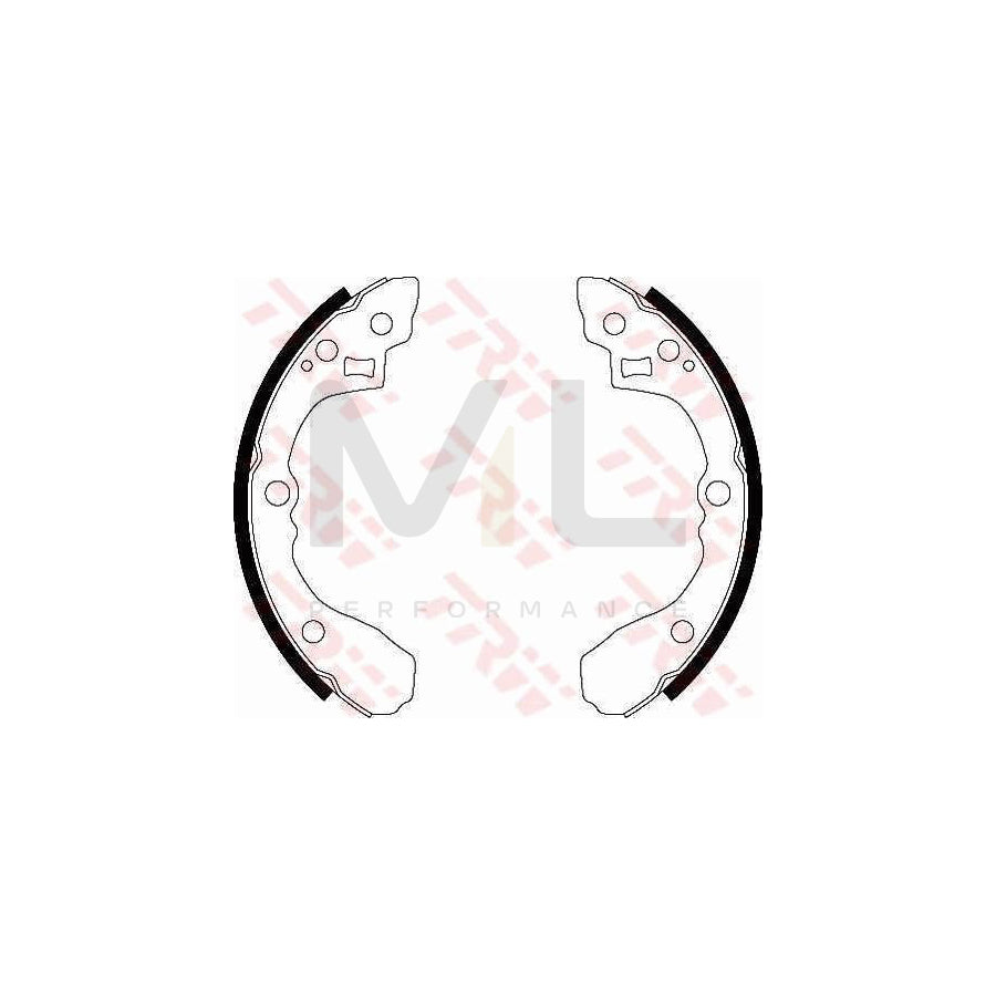 TRW GS8439 Brake Shoe Set | ML Performance Car Parts