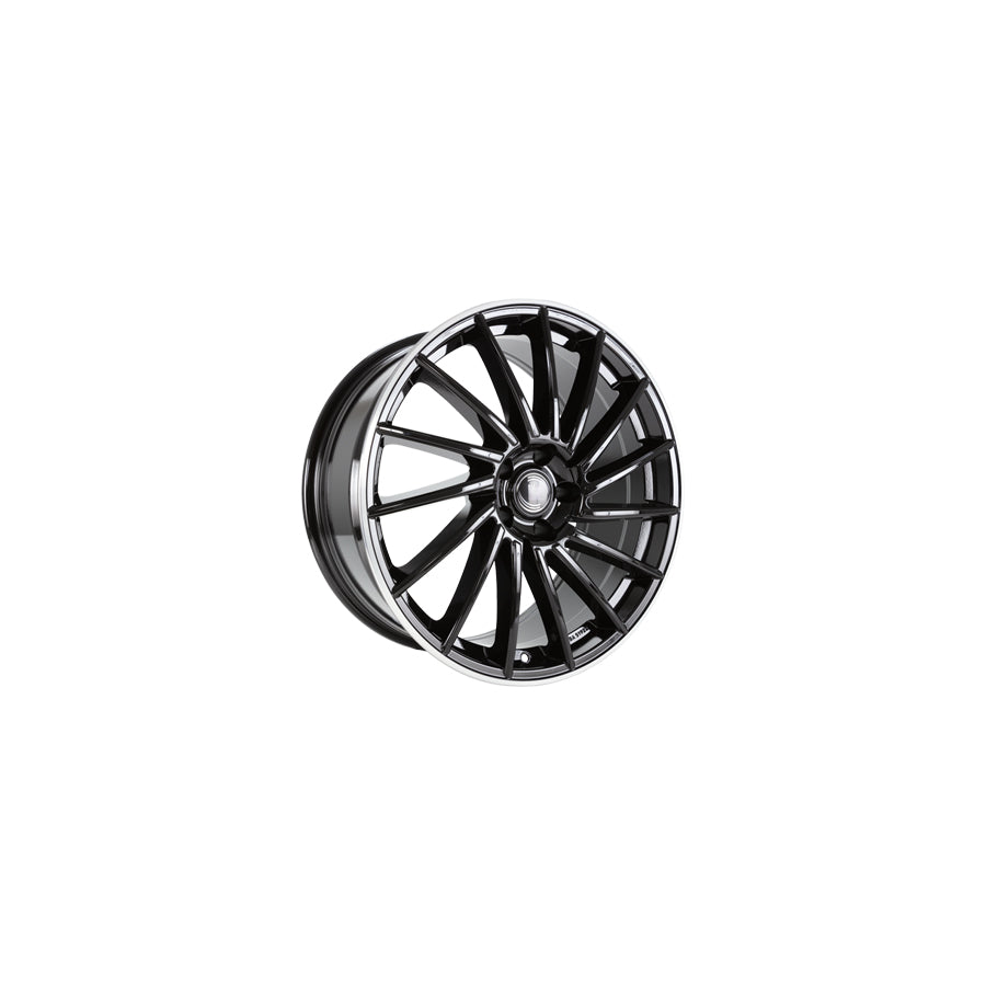 Diewe Wheels Briosa 8.5x20 ET45 1720NL-5108A45634 NeroS machined lip Wheel | ML Performance UK Car Parts