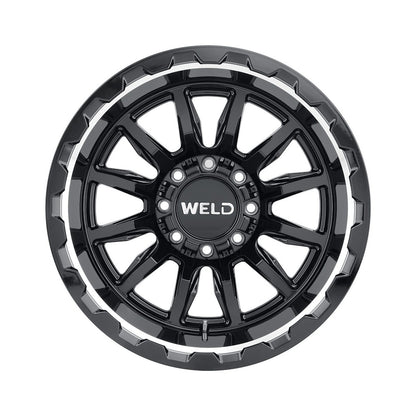 Weld W13700082475 Gauntlet W137 Wheel 20x10 8x165.1 ET-18 BS4.75 Gloss Black MIL