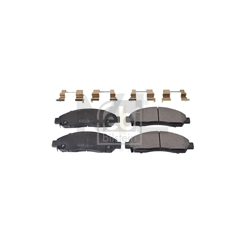 Febi Bilstein 170899 Brake Pad Set Front Axle, With Acoustic Wear Warning, With Attachment Material | ML Performance Car Parts