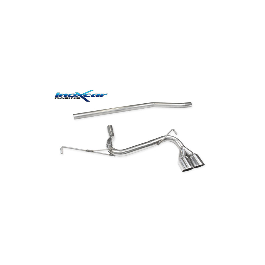 InoXcar FICQ.19.RA Fiat 500X Non-Resonated Rear Exhaust | ML Performance UK Car Parts