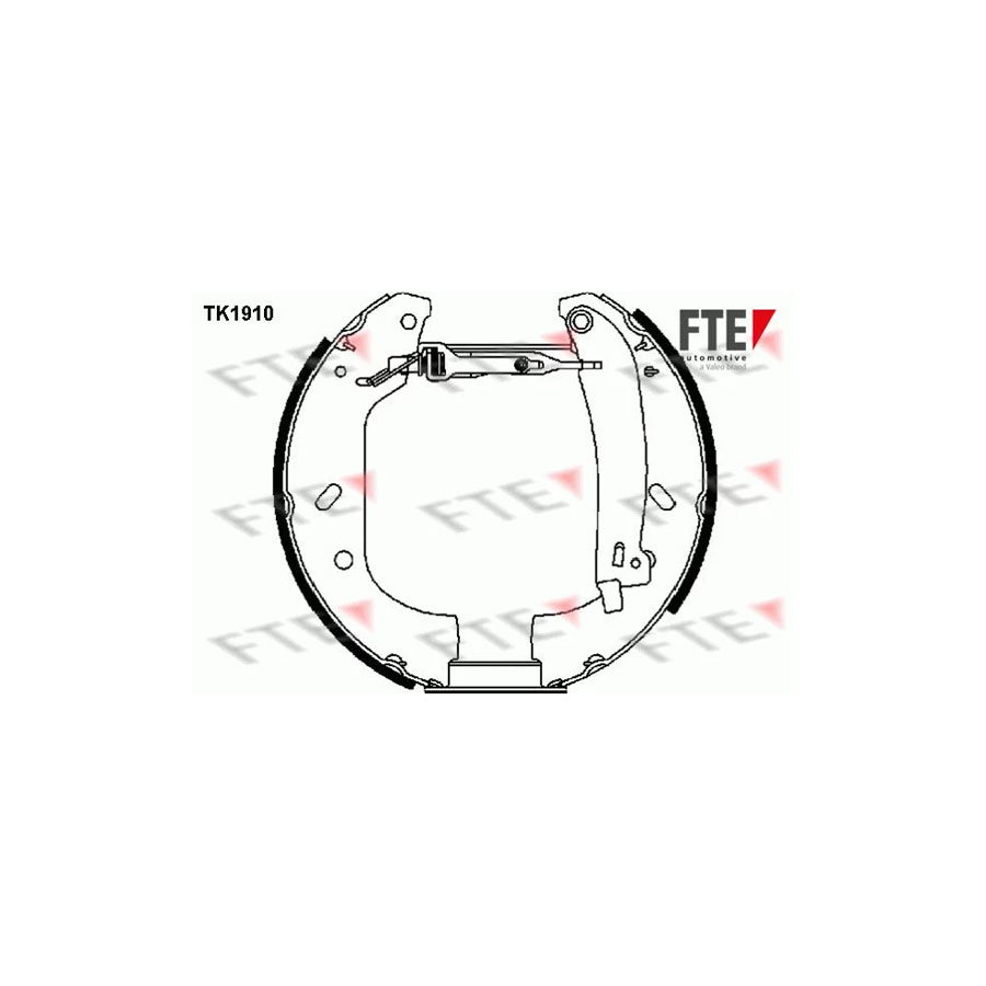 Fte TK1910 Brake Shoe Set | ML Performance UK Car Parts