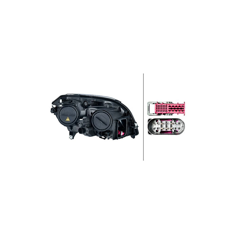 Hella 1ZS 354 878-151 Headlight