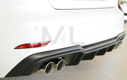 Rieger 00056822 Audi 8V A3 Rear Diffuser 10 | ML Performance UK Car Parts