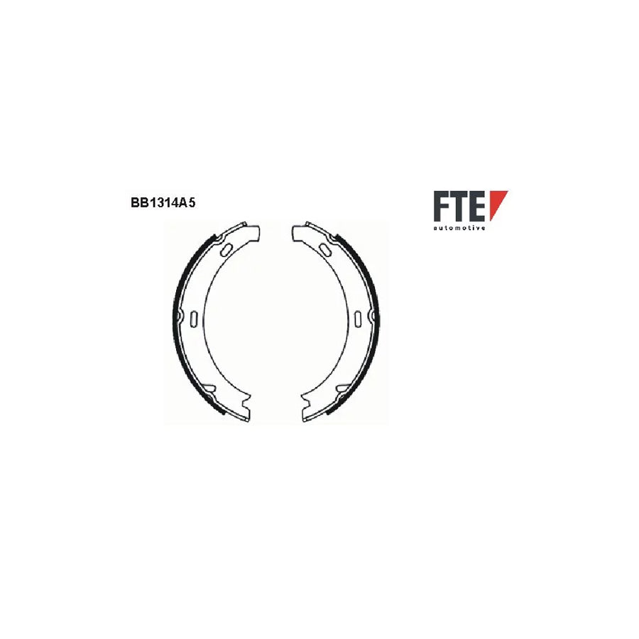 Fte 9100078 Handbrake Shoes Suitable For Mercedes-Benz E-Class T-Modell (S210) | ML Performance UK Car Parts