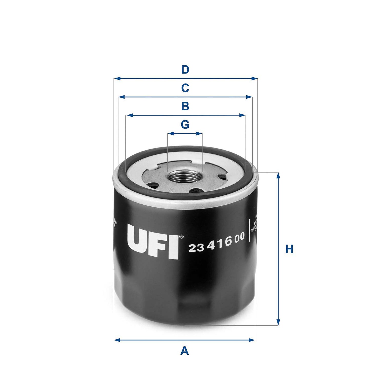 UFI 23.416.00 Oil Filter