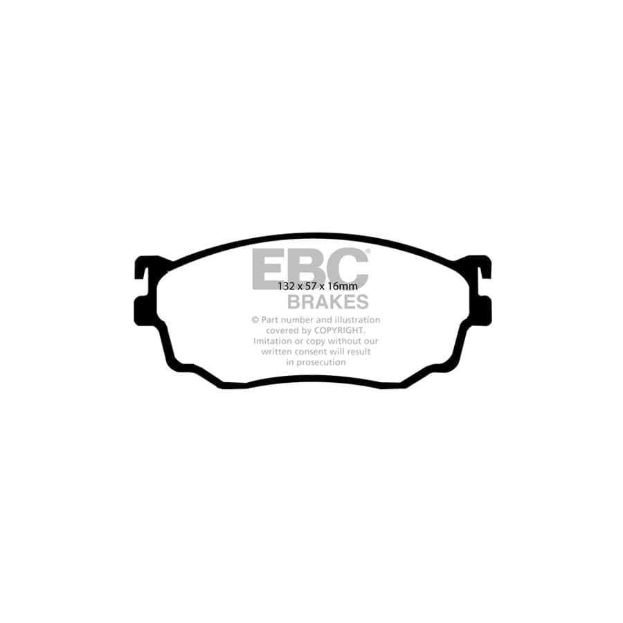 EBC PDKF1149 Mazda Ultimax Front Brake Pad & Plain Disc Kit - Akebono Caliper 2 | ML Performance UK Car Parts