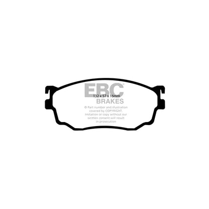 EBC PDKF1149 Mazda Ultimax Front Brake Pad & Plain Disc Kit - Akebono Caliper 2 | ML Performance UK Car Parts