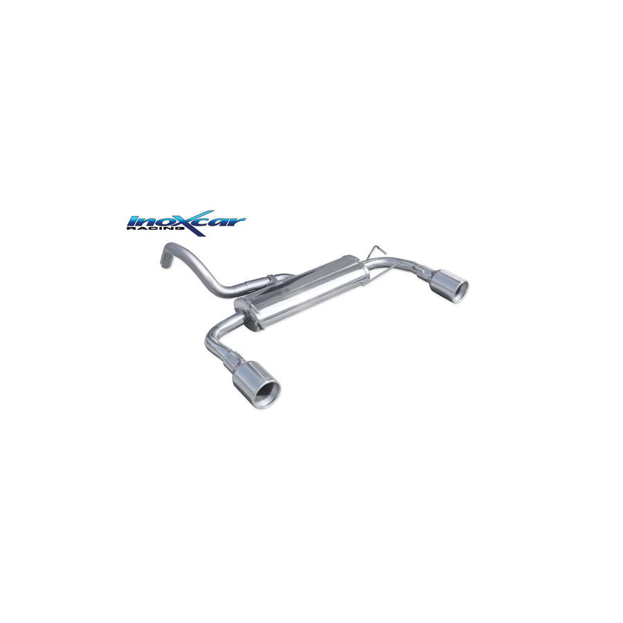 InoXcar FICQ.14.102 Abarth 595 Rear Silencer | ML Performance UK Car Parts