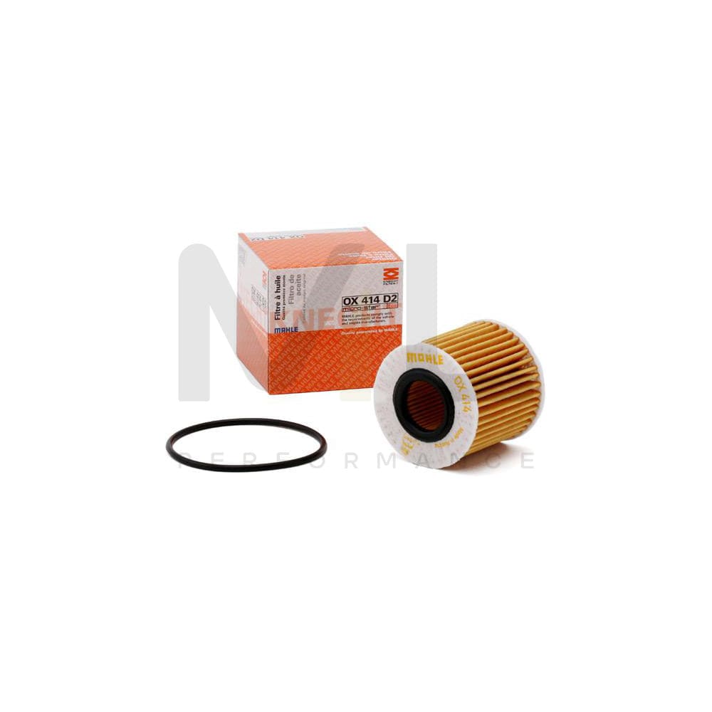 MAHLE ORIGINAL OX 414D2 Oil Filter Filter Insert | ML Performance Car Parts