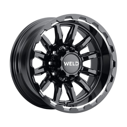 Weld W13700082475 Gauntlet W137 Wheel 20x10 8x165.1 ET-18 BS4.75 Gloss Black MIL