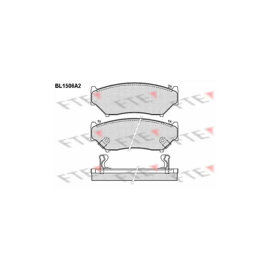 Fte 9010227 Brake Pad Set | ML Performance UK Car Parts