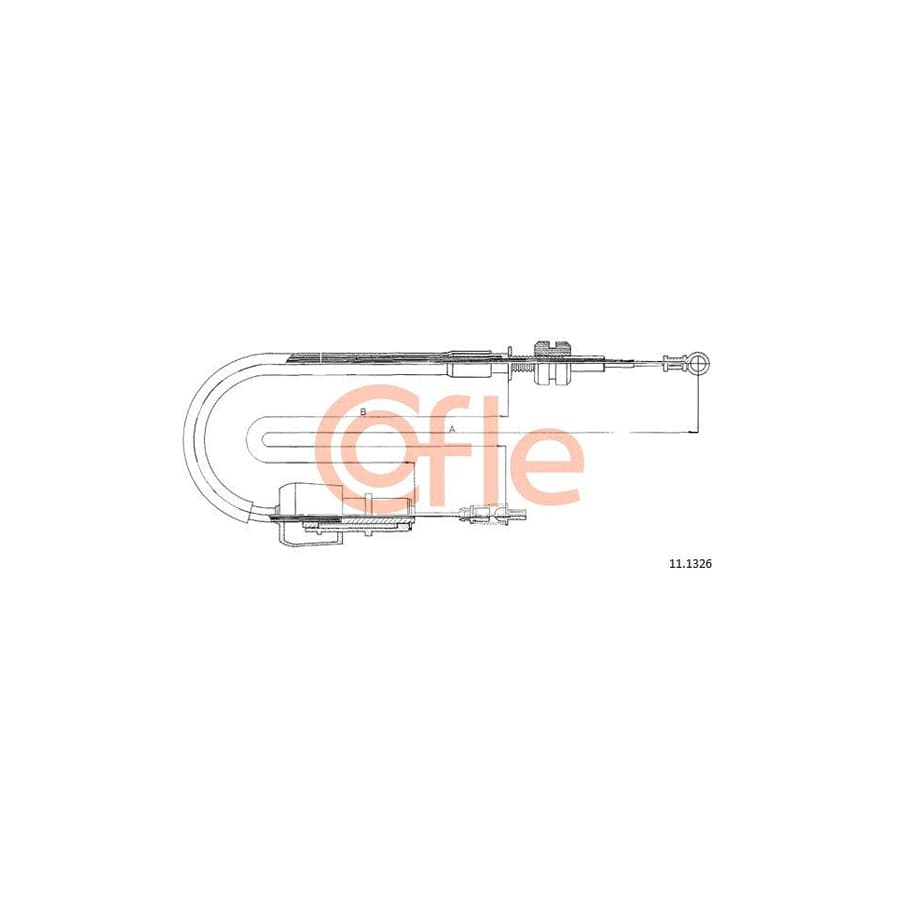 COFLE 11.1326 Throttle Cable | ML Performance UK Car Parts