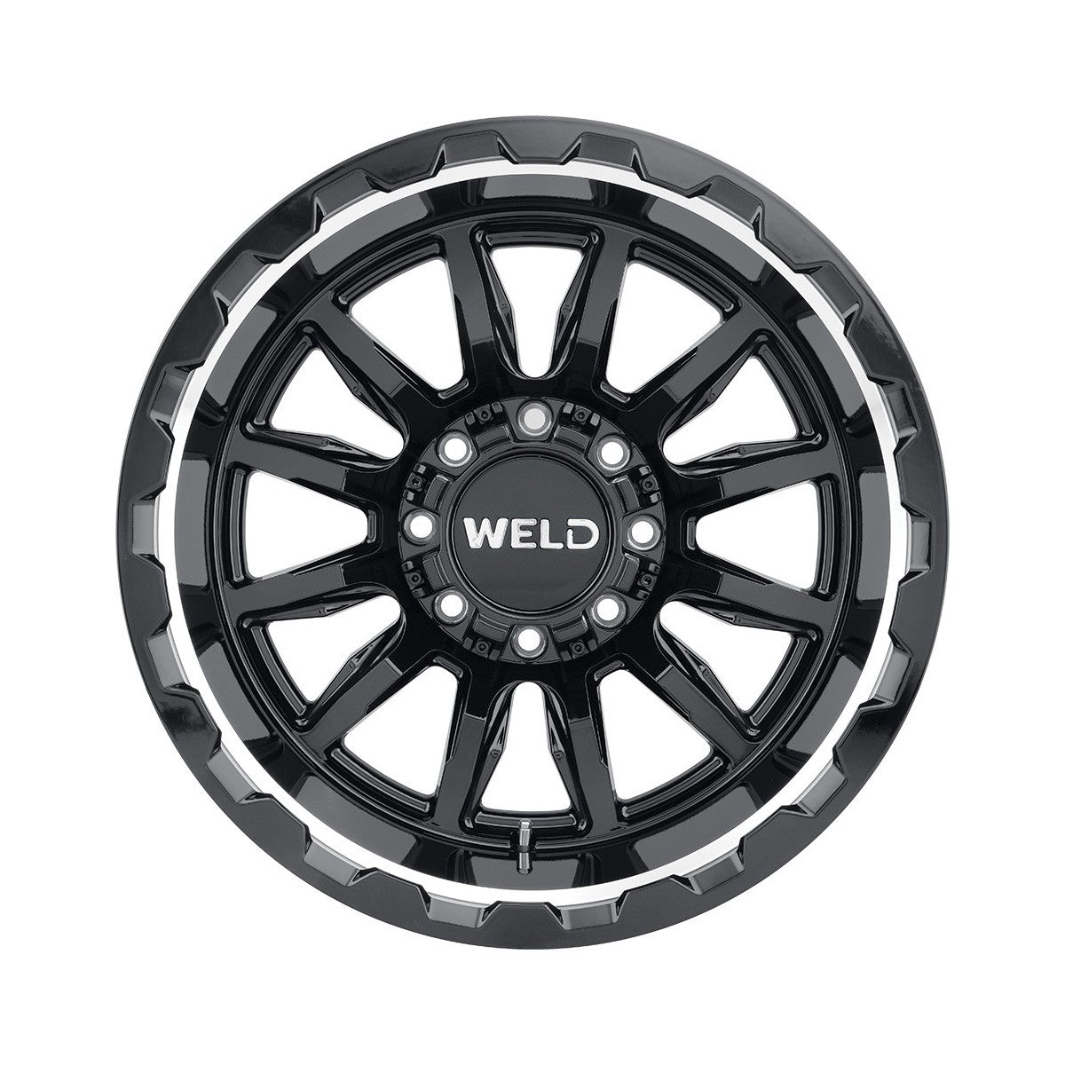 Weld W13700018475 Gauntlet W137 Wheel 20x10 8x180 ET-18 BS4.75 Gloss Black MIL