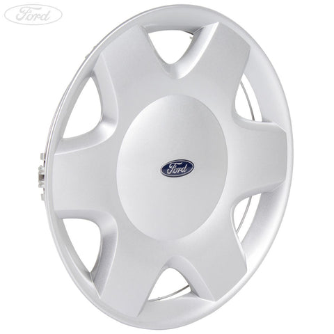 GENUINE FORD 1105754 FIESTA MK5 MK6 13" WHEEL TRIM HUB CAP SILVER SINGLE | ML Performance UK