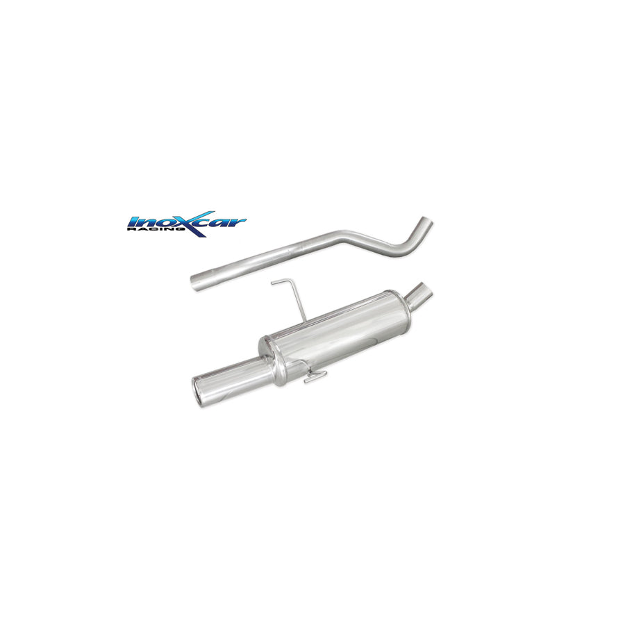 InoXcar FIPN.09.80 Fiat Punto (188) Stainless Steel Rear Exhaust | ML Performance UK Car Parts