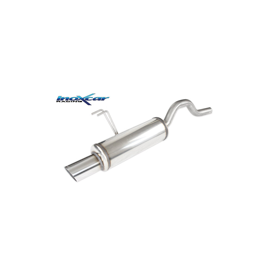 InoXcar FIPN.08.90RA Fiat Punto (188) Stainless Steel Rear Exhaust | ML Performance UK Car Parts