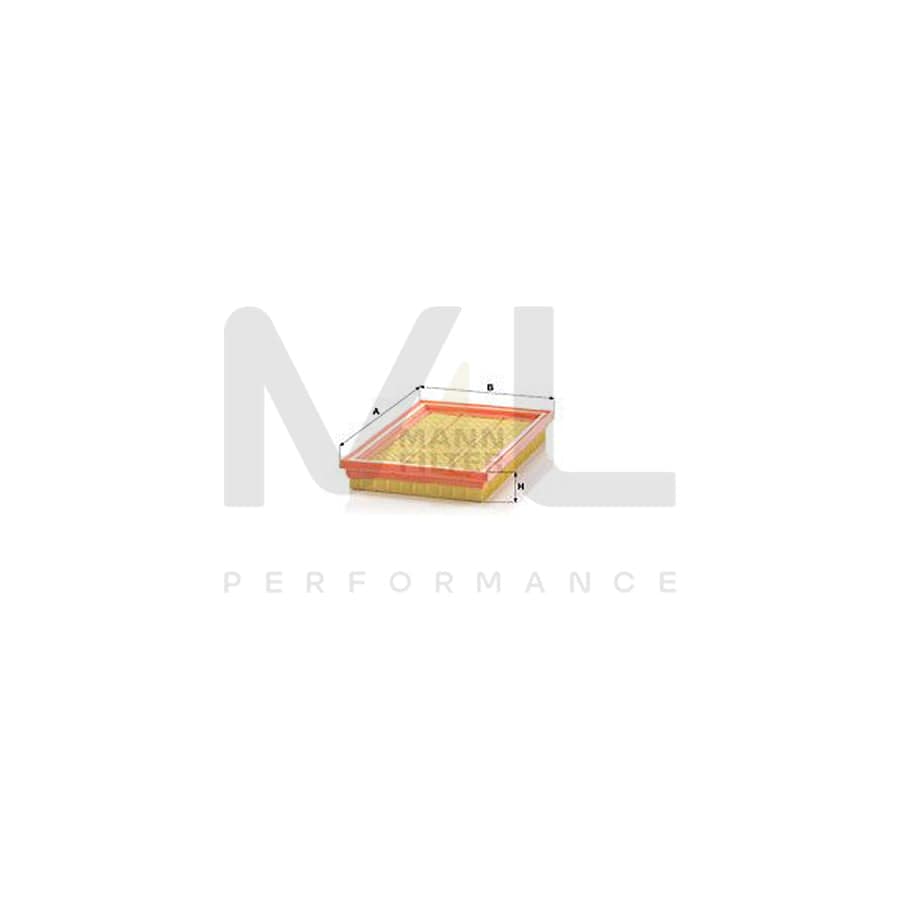 MANN-FILTER C 2748 Air Filter Filter Insert | ML Performance Car Parts