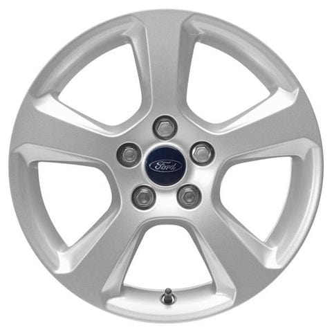 GENUINE FORD 2238319 x4 SET OF 4 FOCUS C-MAX ALLOY WHEEL 16" 5-SPOKE DESIGN SILVER 2014 - 2018 | ML Performance UK