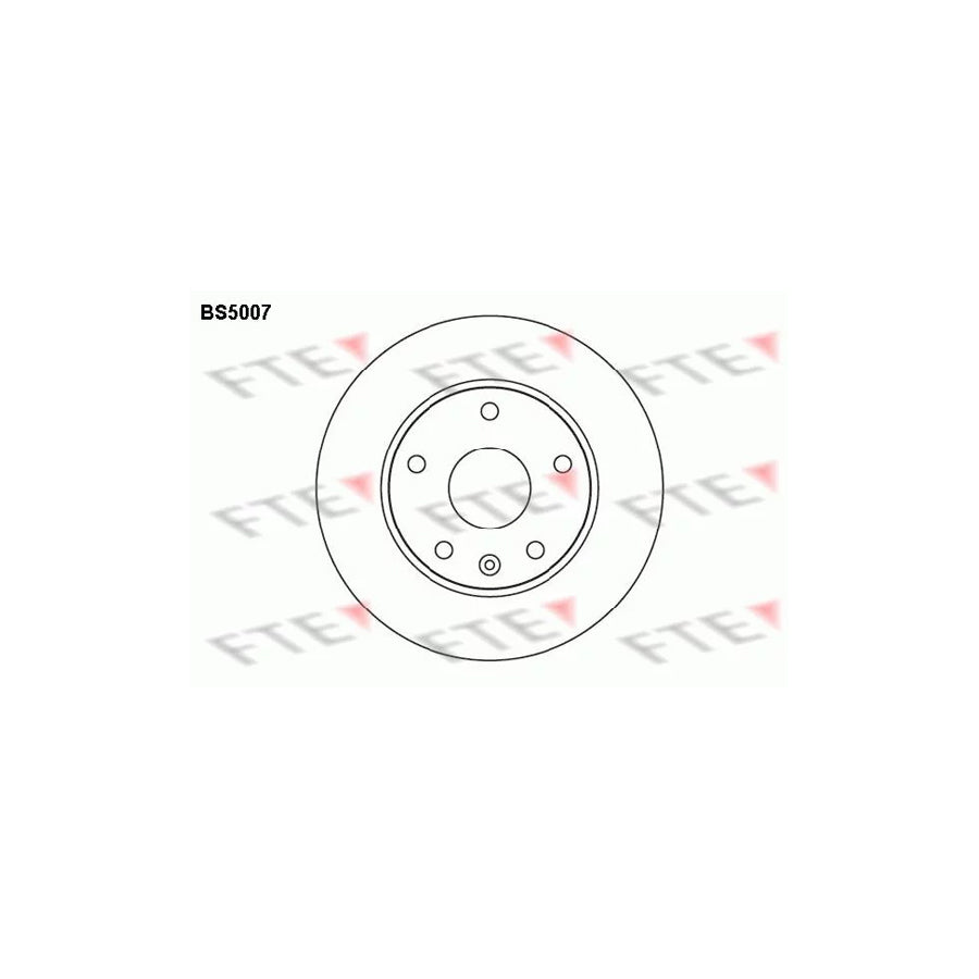 Fte BS5007 Brake Disc For Daewoo Leganza | ML Performance UK Car Parts