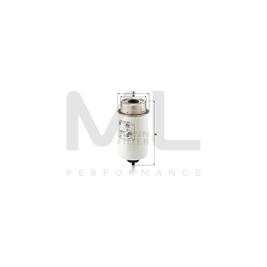 MANN-FILTER WK 8014 Fuel filter Spin-on Filter | ML Performance Car Parts