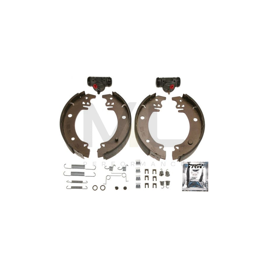 TRW Brake Kit BK1212 Brake Shoe Set with wheel brake cylinder | ML Performance Car Parts