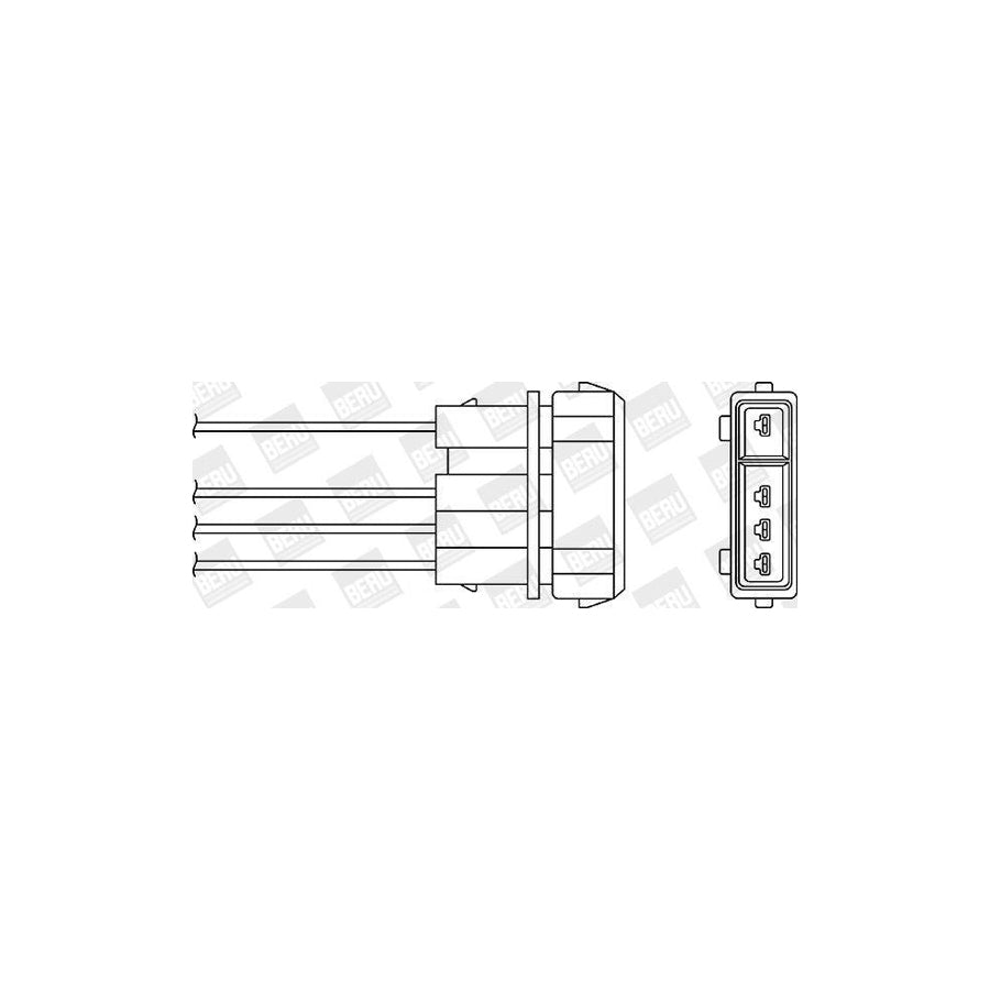 Beru OZH099 Lambda Sensor