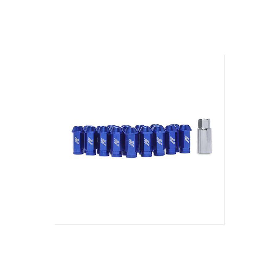 Mishimoto MMLG-125-LOCKBL Aluminum Competition Lug Nuts  Blue