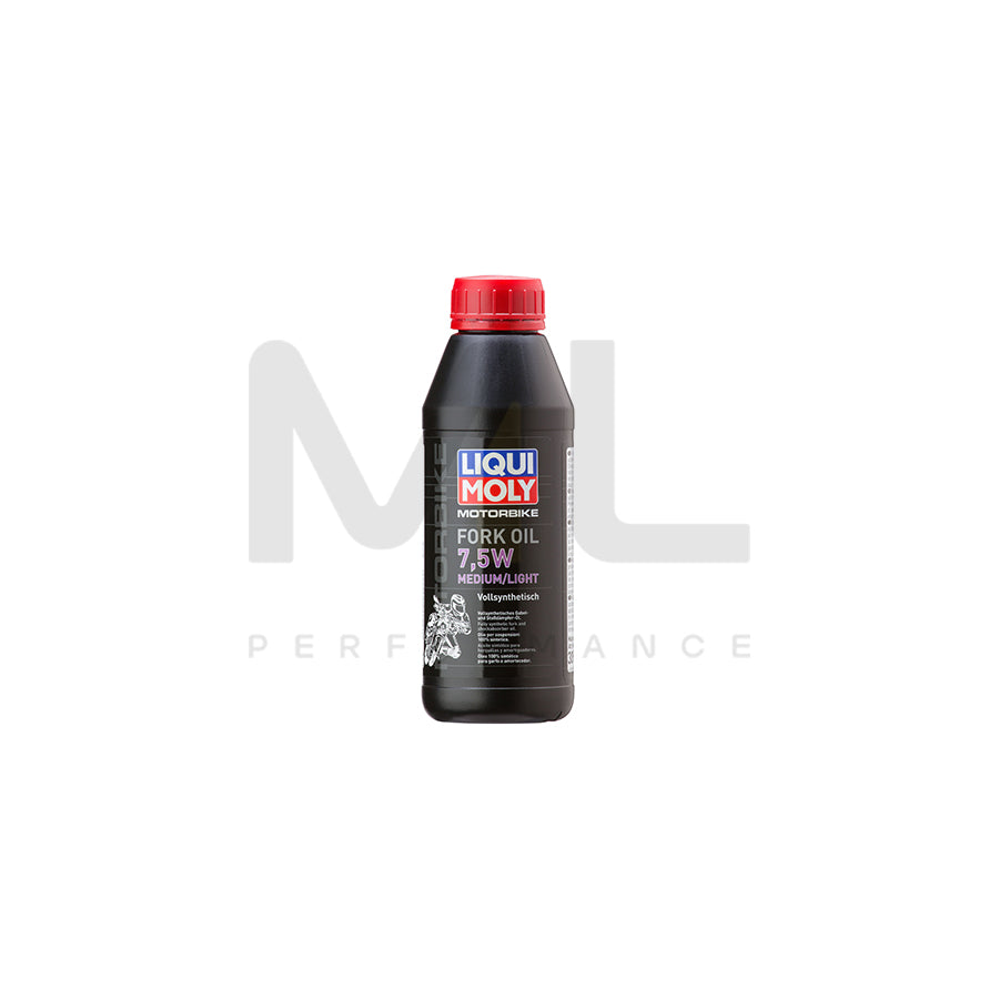 Liqui Moly Motorbike Fork Oil 7,5W Medium/Light 1l