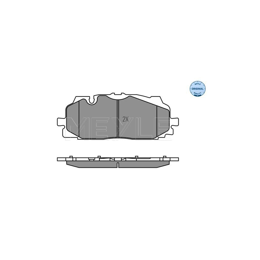 Meyle 025 258 6117 Brake Pad Set