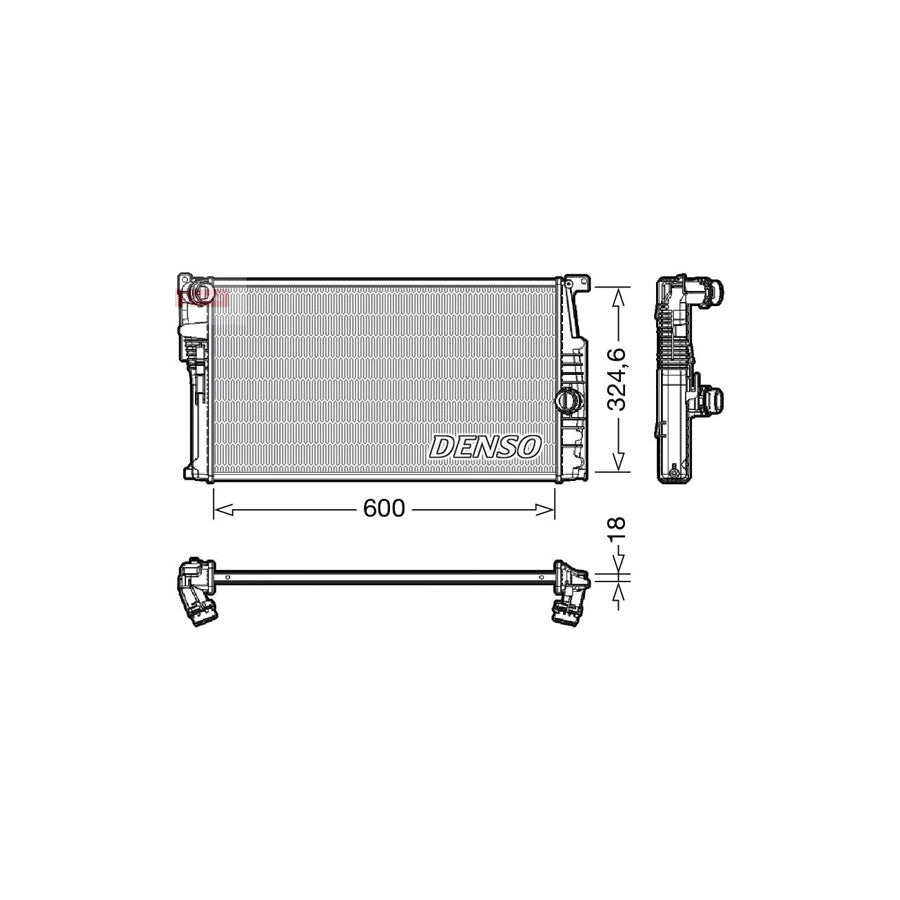 Denso DRM05017 Drm05017 Engine Radiator | ML Performance UK