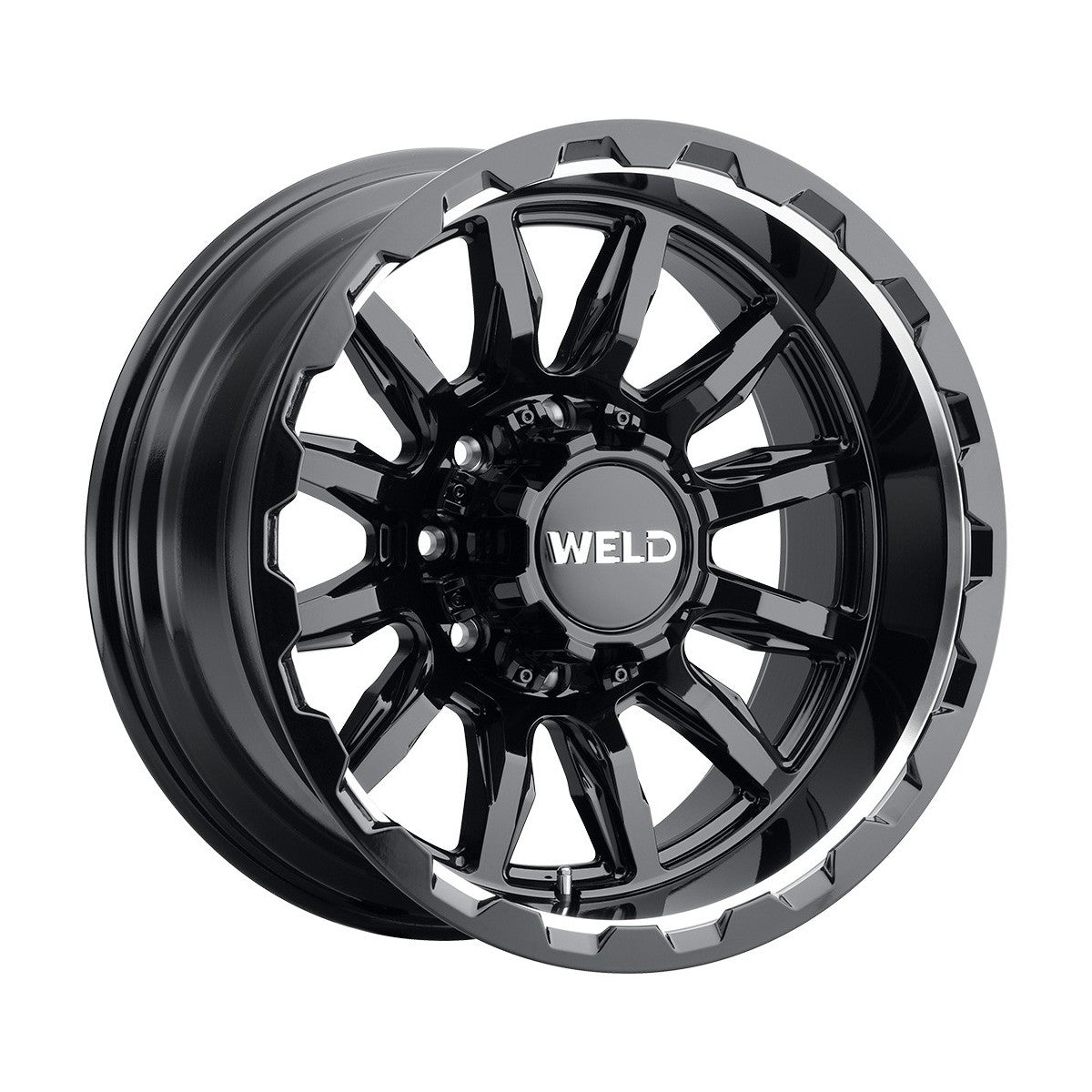 Weld W13700018475 Gauntlet W137 Wheel 20x10 8x180 ET-18 BS4.75 Gloss Black MIL