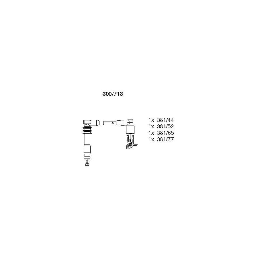 Bremi 300/713 Ignition Cable Kit