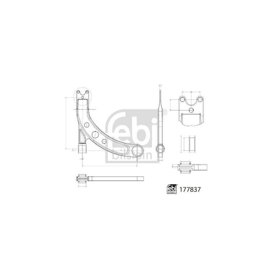 Febi Bilstein 177837 Suspension Arm