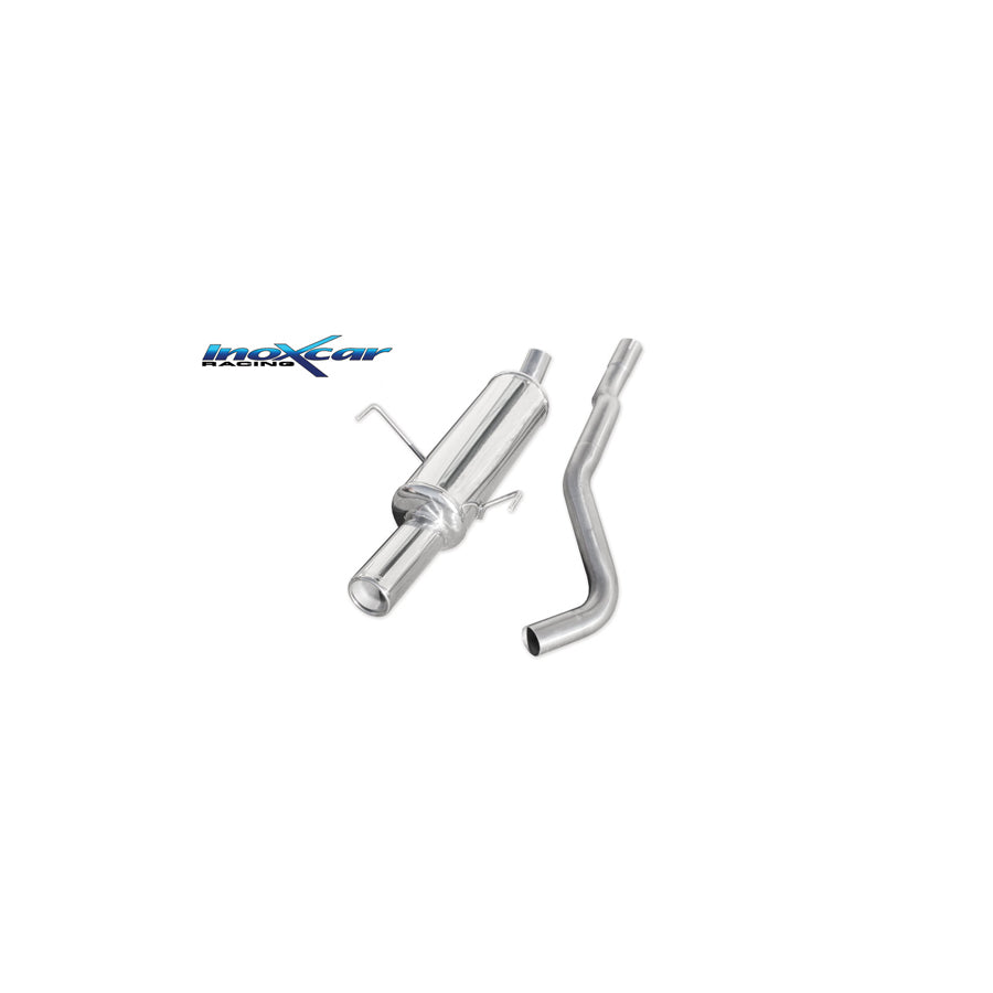 InoXcar FIPN.10.80 Fiat Punto (188) Stainless Steel Rear Exhaust | ML Performance UK Car Parts