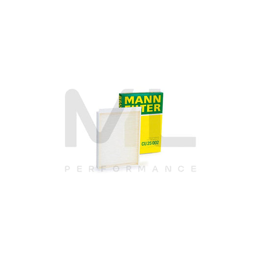 MANN-FILTER CU 25 002 Pollen filter Particulate Filter | ML Performance Car Parts