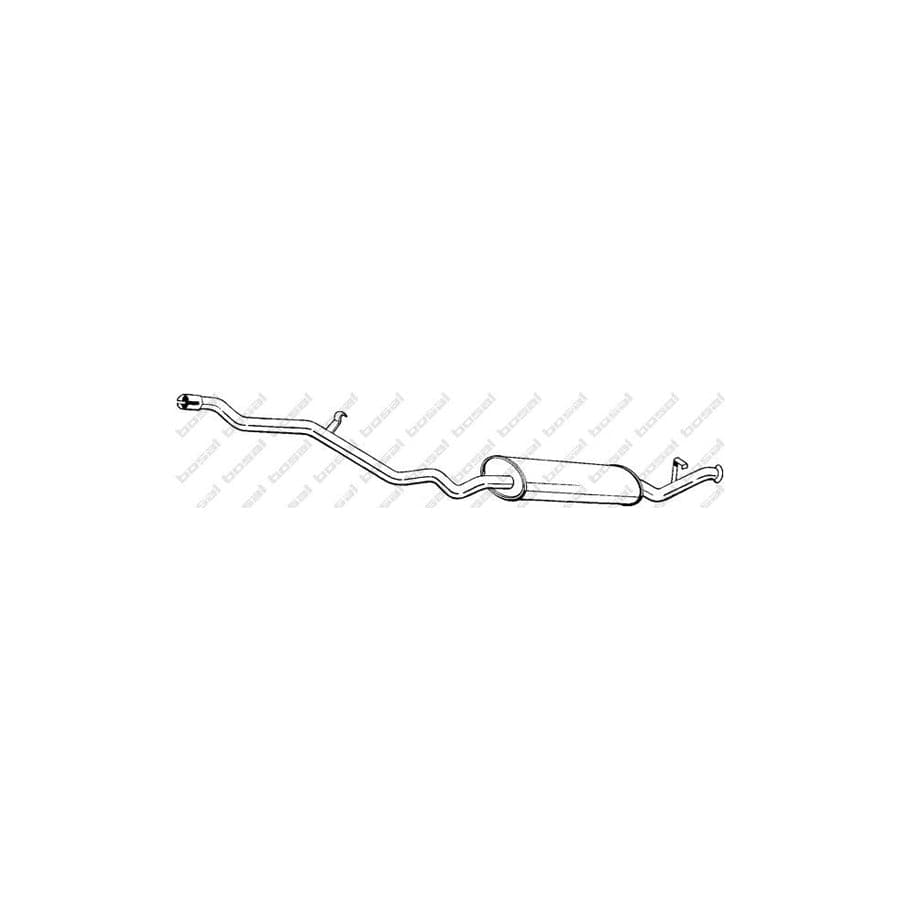 Bosal 290-229 Rear Silencer For Fiat Tempra Saloon (159)