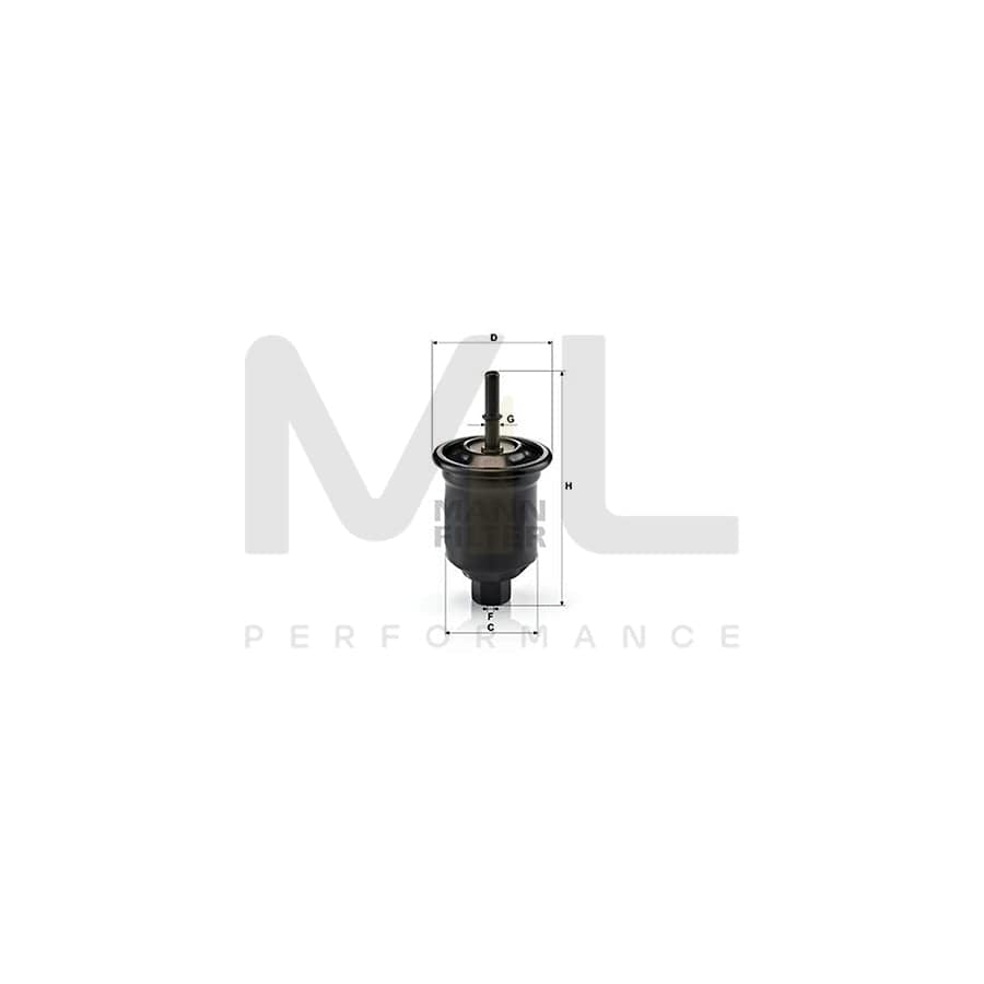 MANN-FILTER WK 68/83 Fuel filter for MITSUBISHI GALANT In-Line Filter | ML Performance Car Parts