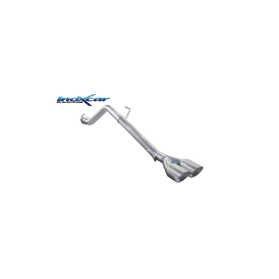 InoXcar FIPN.27.RA Abarth Grande Punto Non-Resonated Rear Exhaust | ML Performance UK Car Parts