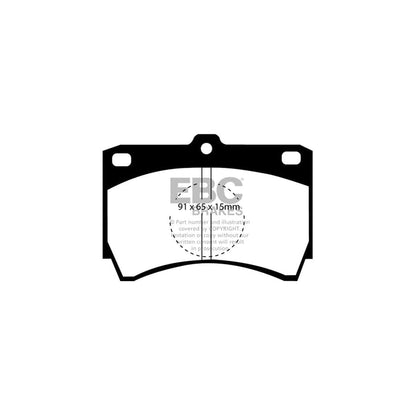 EBC PDKF1150 Mazda 323 Ultimax Front Brake Pad & Plain Disc Kit 2 | ML Performance UK Car Parts